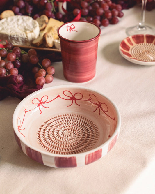 Noelle Large Ceramic, Grater Plate