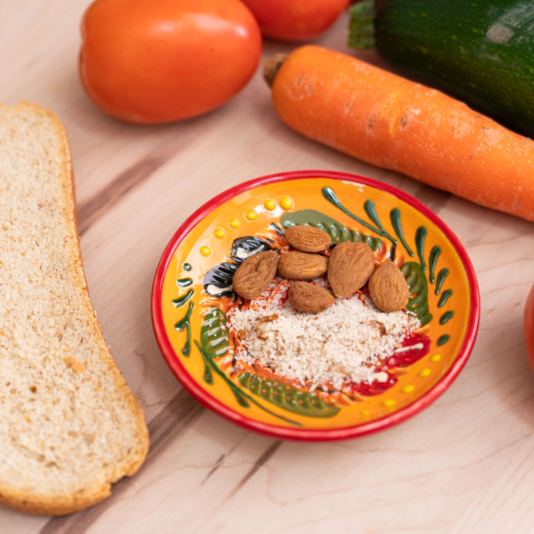 Provenzal Mini Ceramic Grater Plate