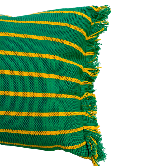Stria Green Cushion