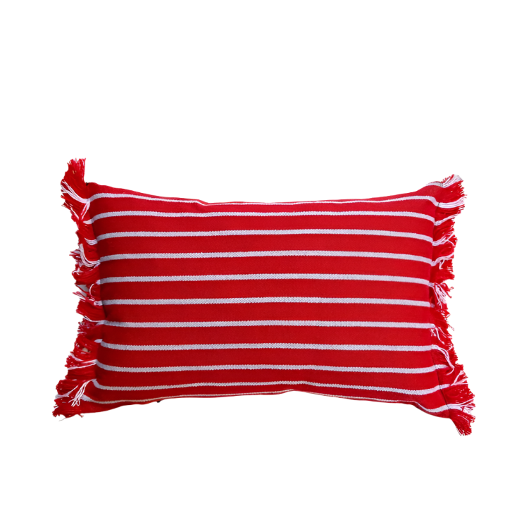 Stria Red Cushion