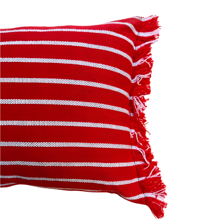 Stria Red Cushion