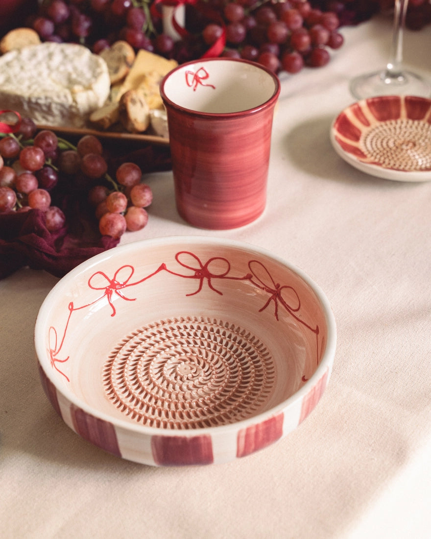 Noelle Large Ceramic, Grater Plate