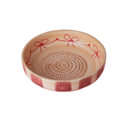 Noelle Large Ceramic, Grater Plate