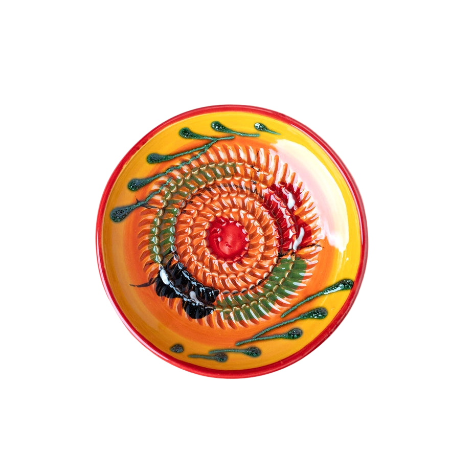 Provenzal Mini Ceramic Grater Plate