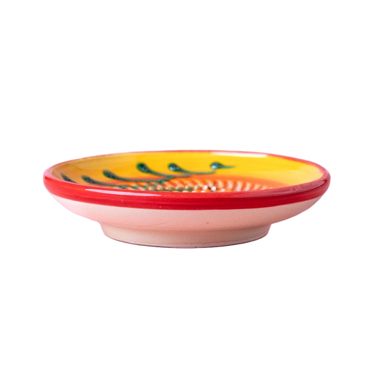 Provenzal Mini Ceramic Grater Plate