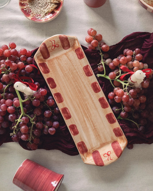 Noelle Ceramic Appetizer Tray